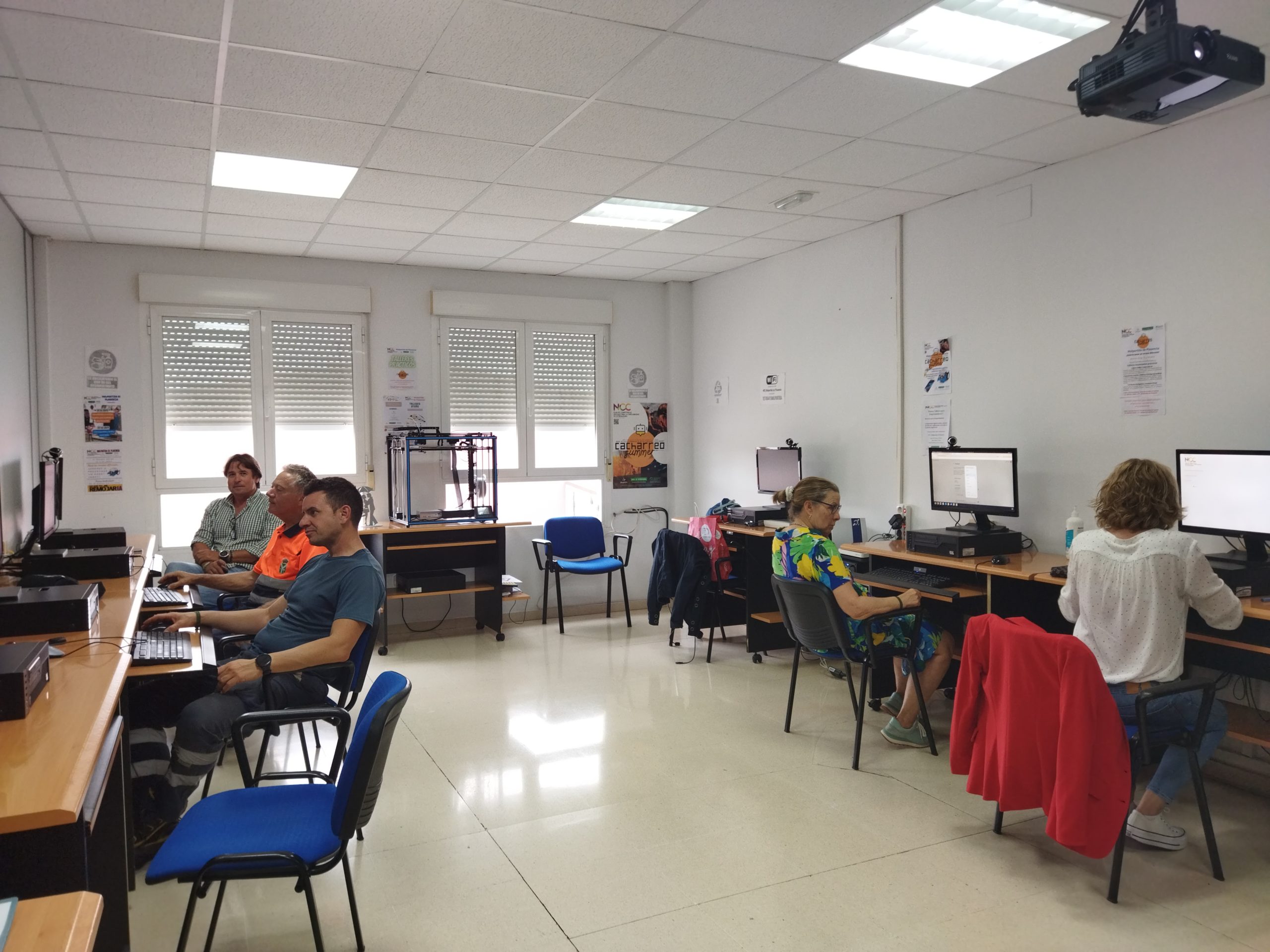 El NCC refuerza la capacitación digital de trabajadores del ayuntamiento de Malpartida de Plasencia